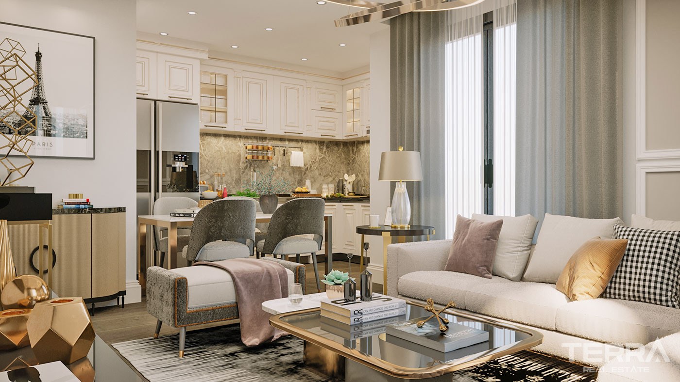 One And Two Bedroom Apartments for Sale in Alanya Mahmutlar - 51540