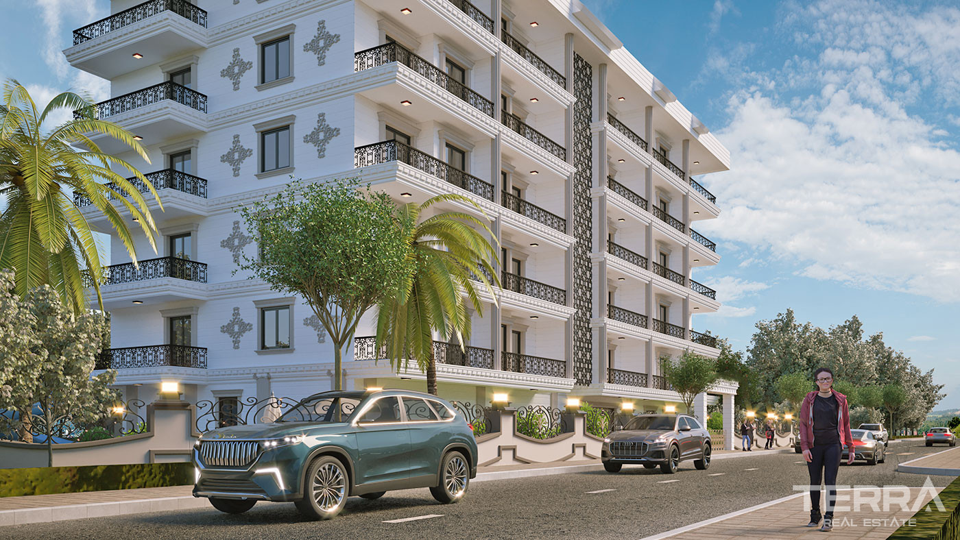 One Bed Flats for Sale in Alanya Mahmutlar Within Proximity to the Sea - 51528