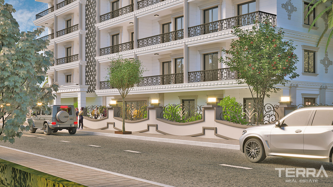 One Bed Flats for Sale in Alanya Mahmutlar Within Proximity to the Sea - 51529