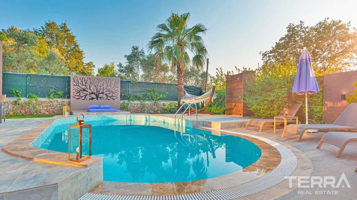 Villa for Sale in Fethiye Town with Two Amazing Swimming Pools - 51560