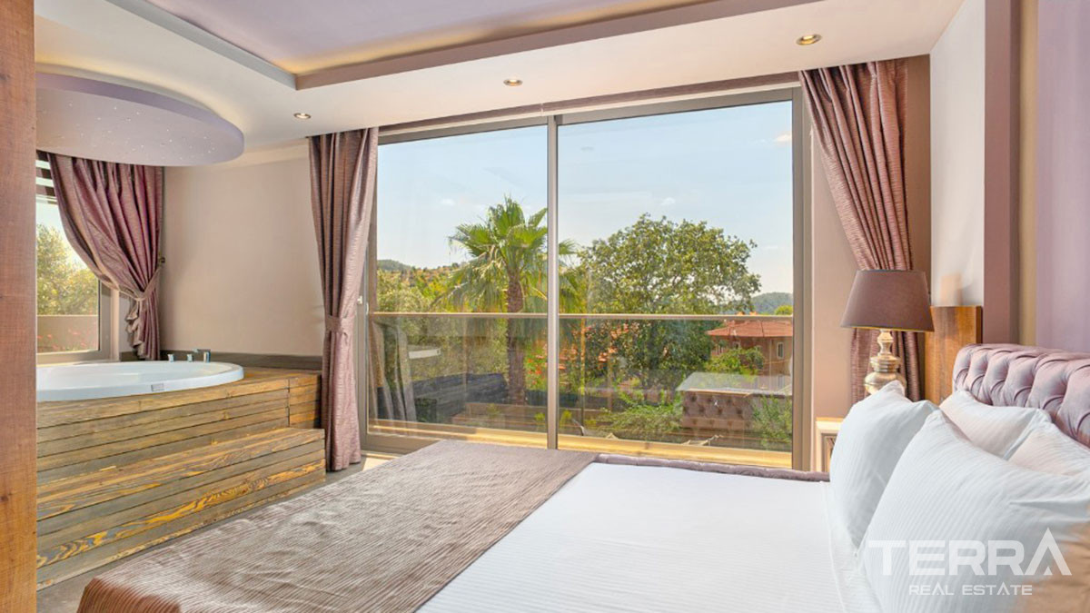 Villa for Sale in Fethiye Town with Two Amazing Swimming Pools - 51566