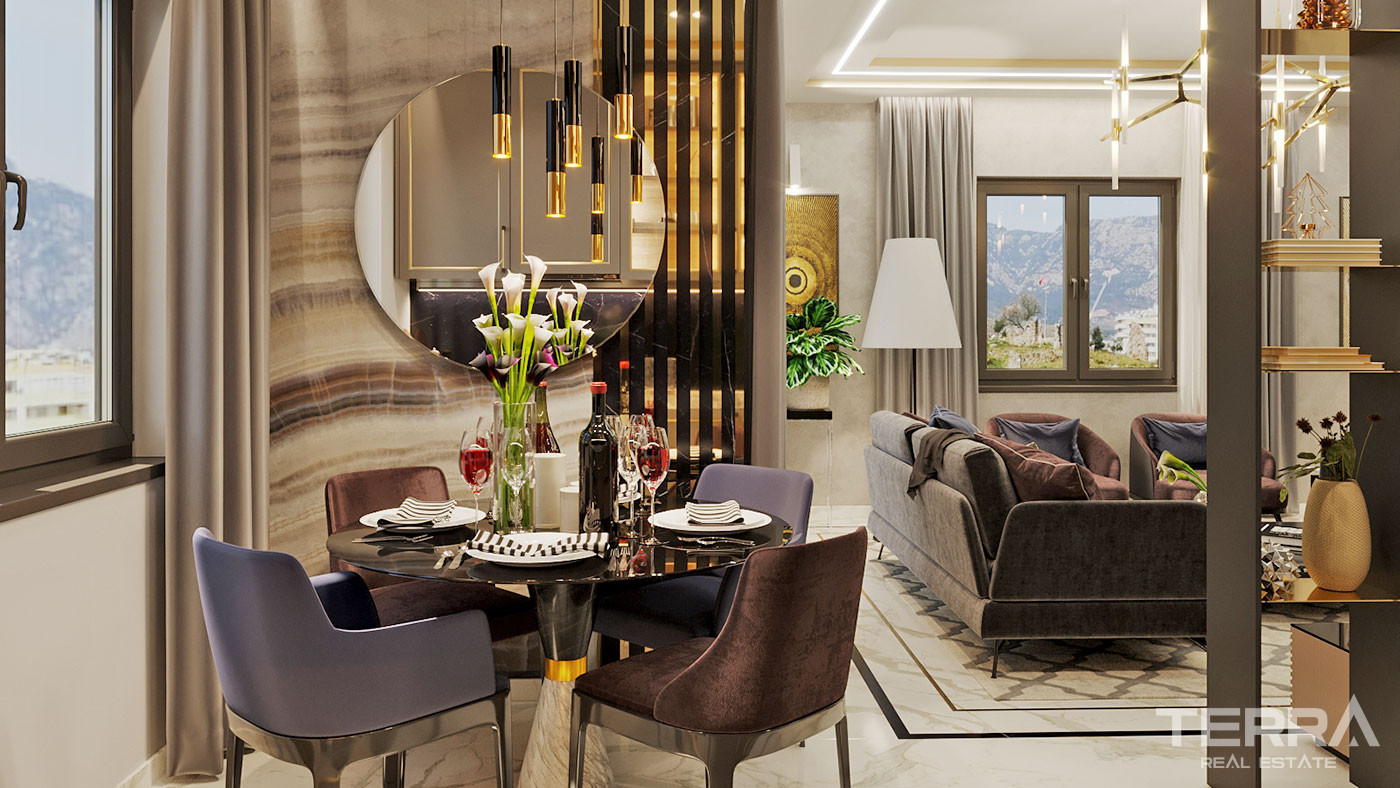 Alanya Mahmutlar'da Sahile Yakın Satılık Şık Daireler - 51694