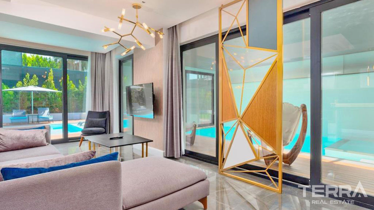 Exclusive Villa with Two Pools, Sauna and Jacuzzi in Fethiye - 51826