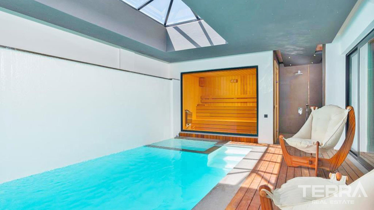 Exclusive Villa with Two Pools, Sauna and Jacuzzi in Fethiye - 51827