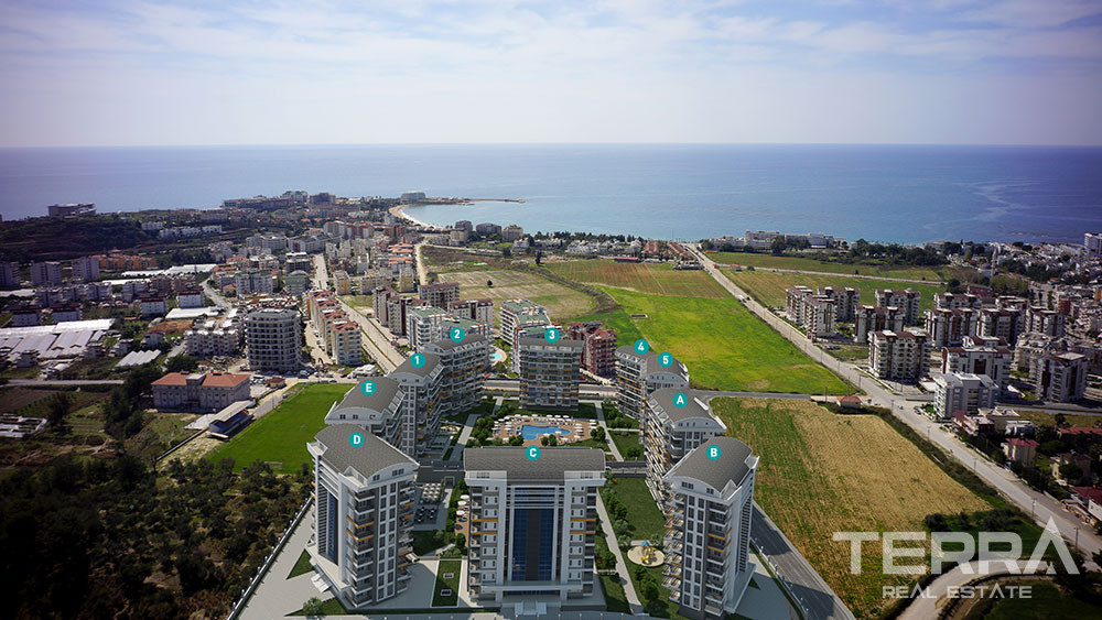 2 Bedroom Resale Flat in Olive Garden Complex in Alanya Avsallar - 51601
