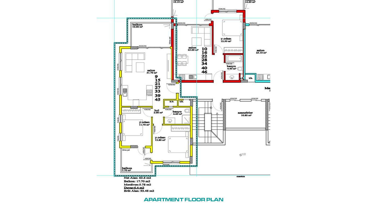 2 Bedroom Resale Flat in Olive Garden Complex in Alanya Avsallar - 51776