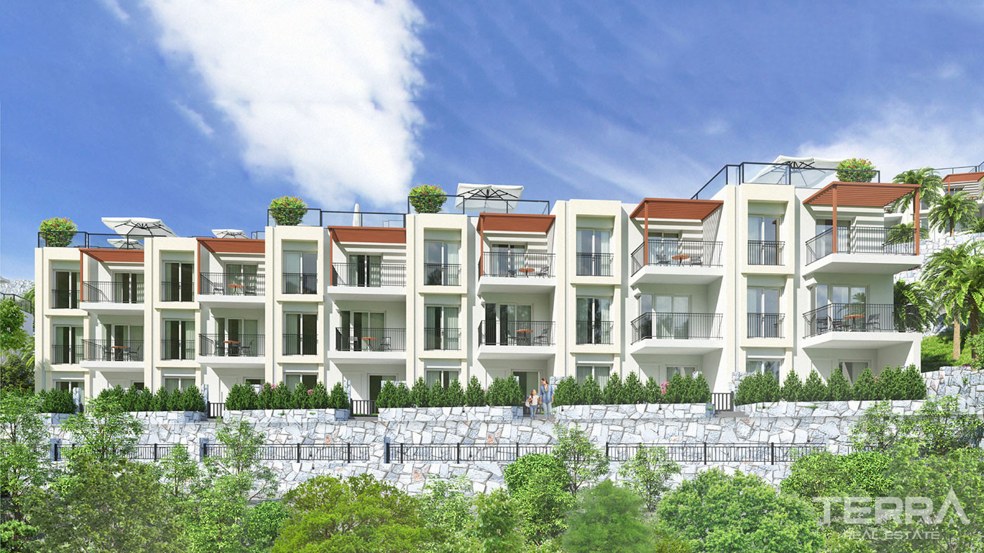 Ultra Luxury Apartments in Bodrum With Amazing Panoramic Sea View - 52210