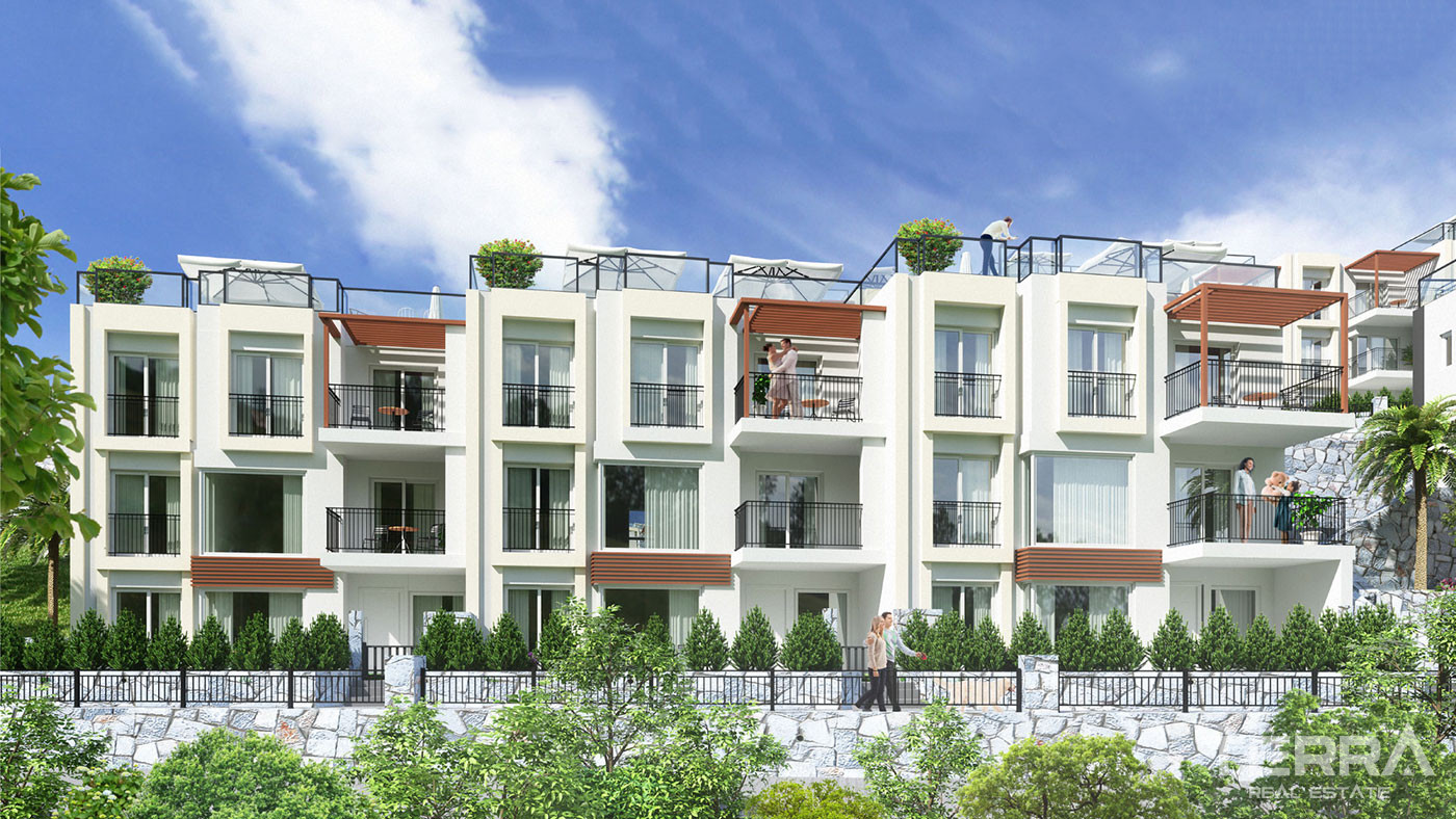 Ultra Luxury Apartments in Bodrum With Amazing Panoramic Sea View - 52211