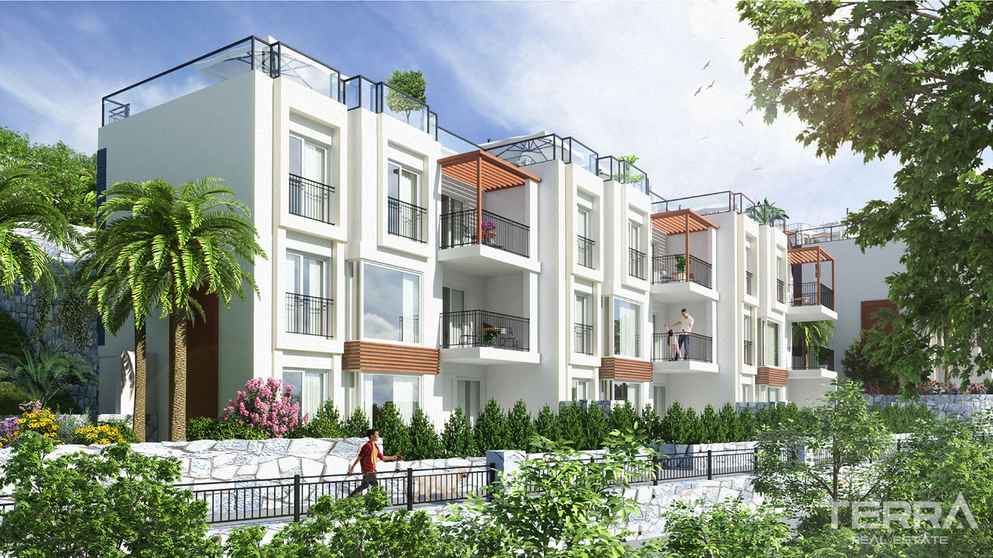 Ultra Luxury Apartments in Bodrum With Amazing Panoramic Sea View - 52212