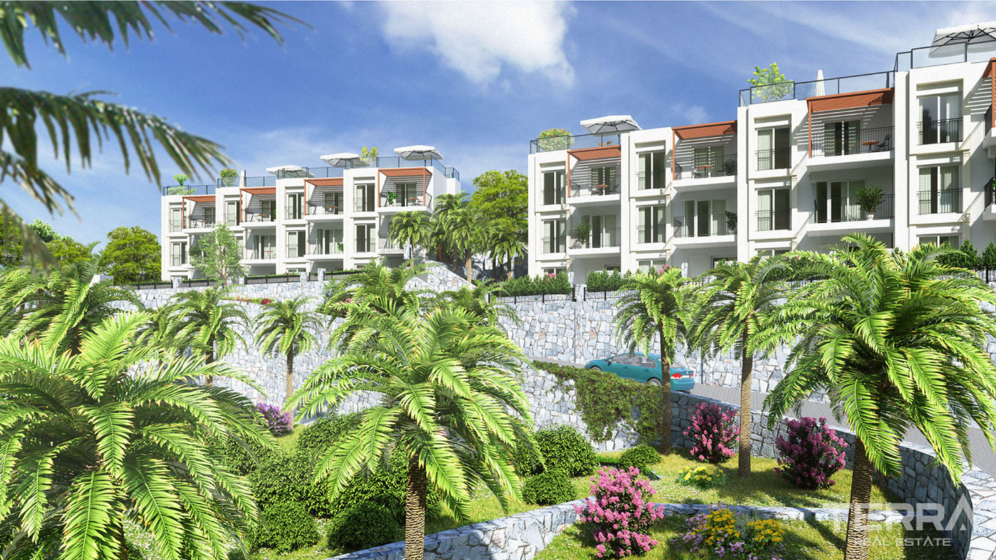 Ultra Luxury Apartments in Bodrum With Amazing Panoramic Sea View - 52213