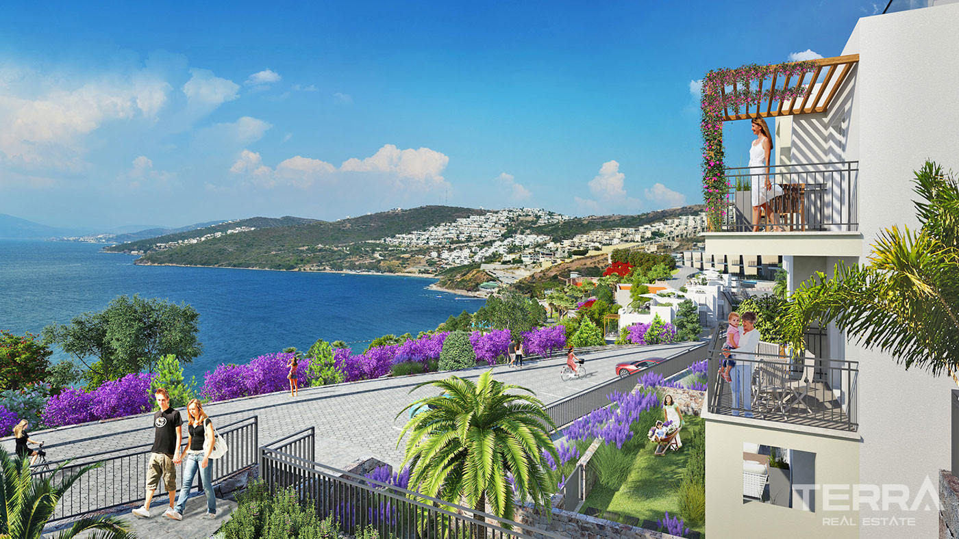 Ultra Luxury Apartments in Bodrum With Amazing Panoramic Sea View - 52220