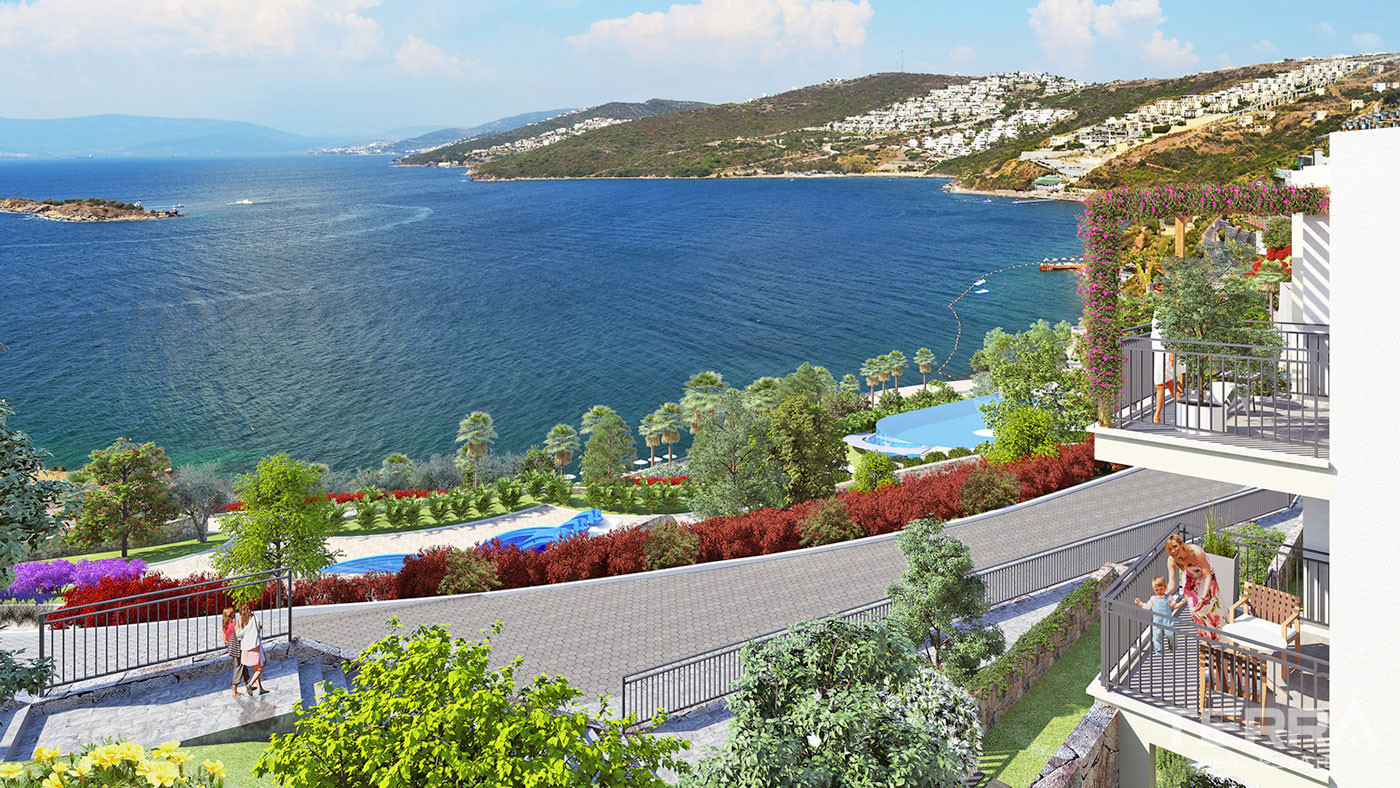 Ultra Luxury Apartments in Bodrum With Amazing Panoramic Sea View - 52221