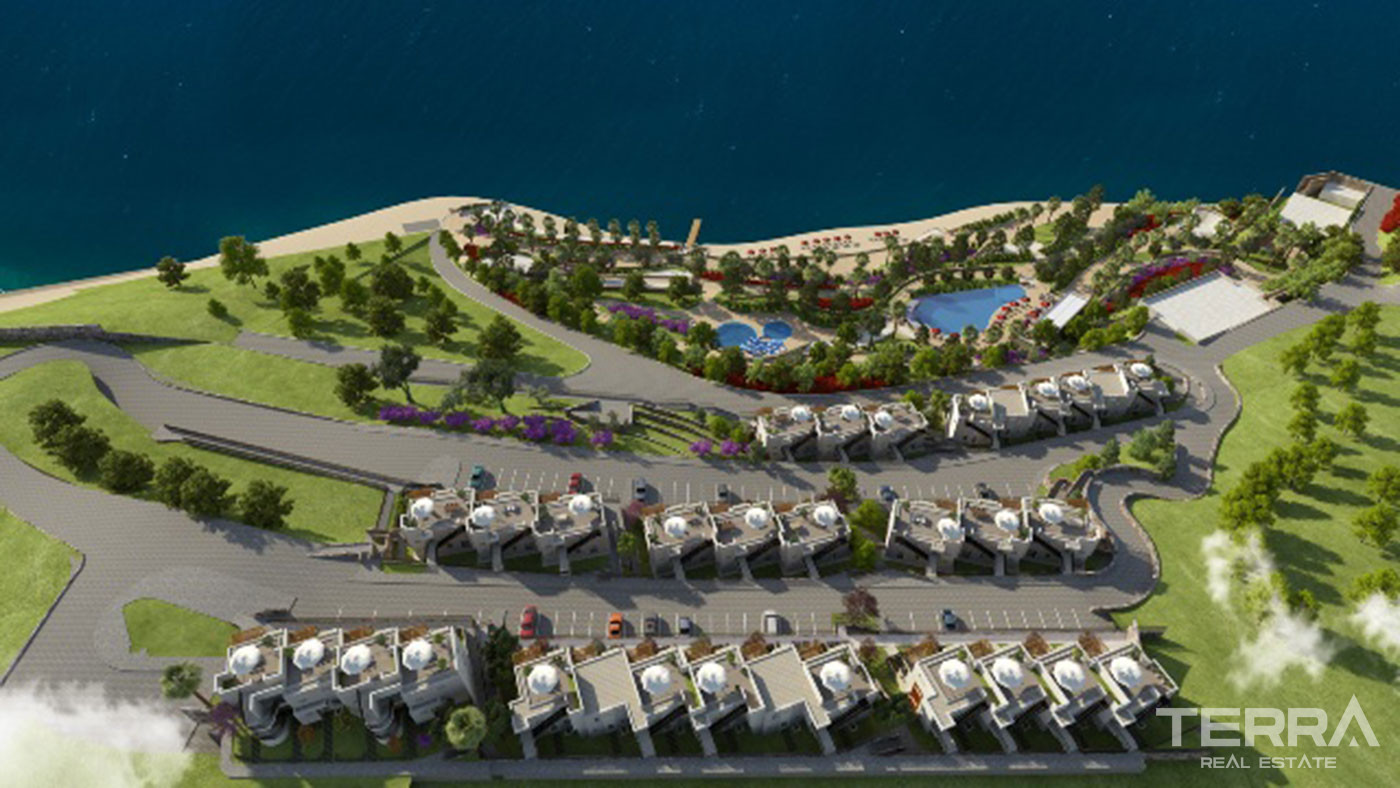 Ultra Luxury Apartments in Bodrum With Amazing Panoramic Sea View - 52230