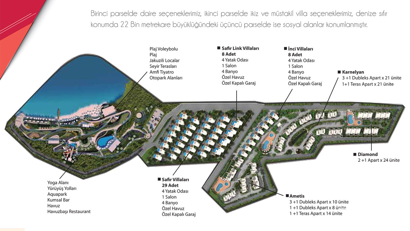 Ultra Luxury Apartments in Bodrum With Amazing Panoramic Sea View - 52269