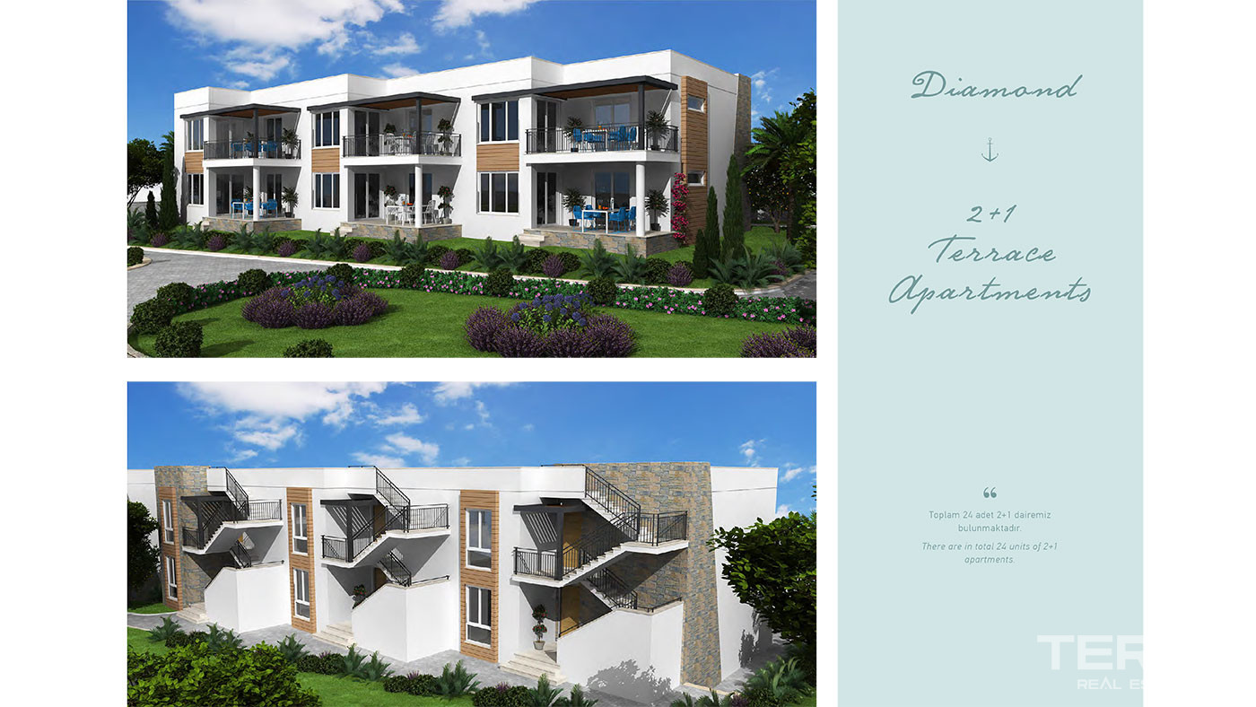 Ultra Luxury Apartments in Bodrum With Amazing Panoramic Sea View - 52276