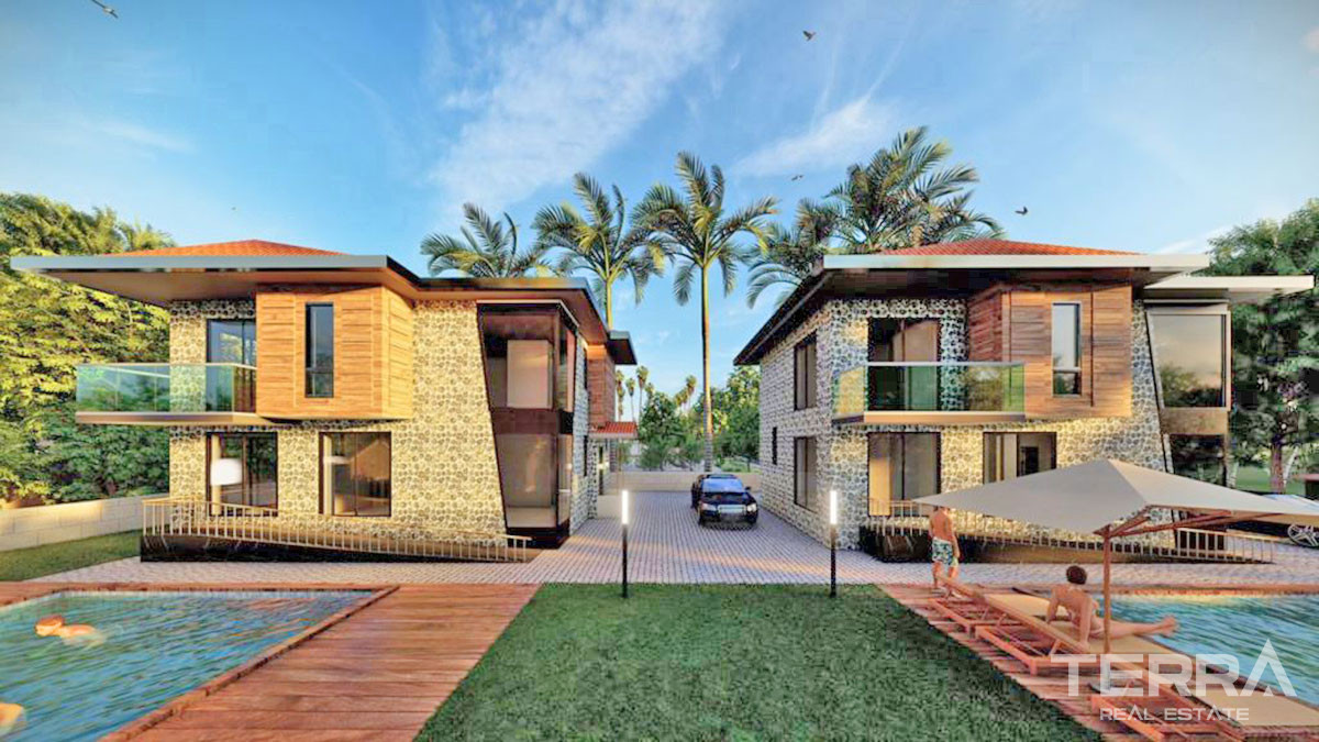 Bargain Villas with Private Garden & Swimming Pool in Üzümlü Fethiye - 51932
