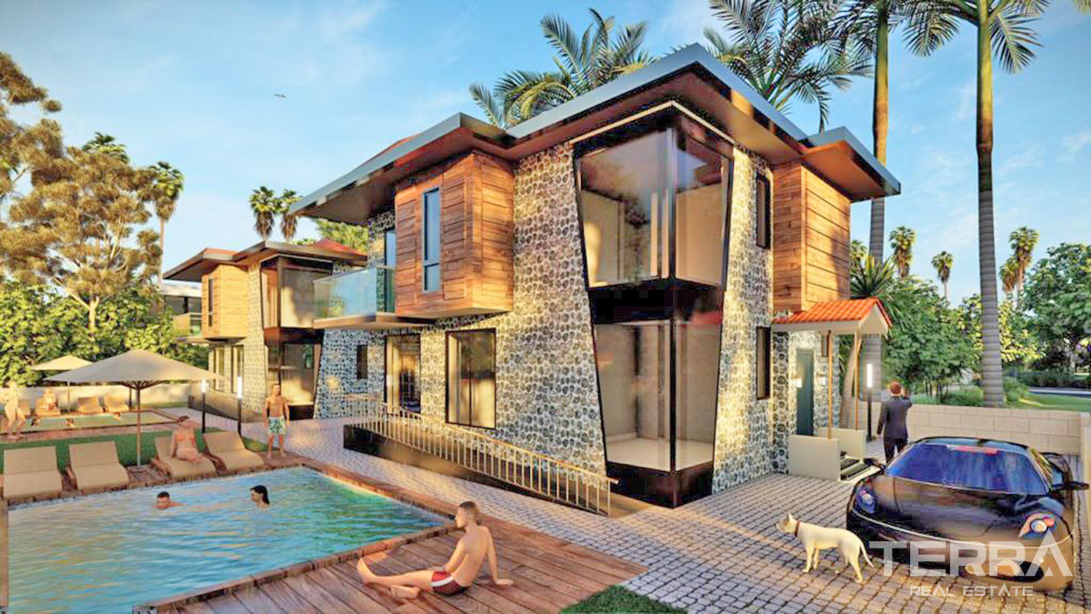 Bargain Villas with Private Garden & Swimming Pool in Üzümlü Fethiye - 51934