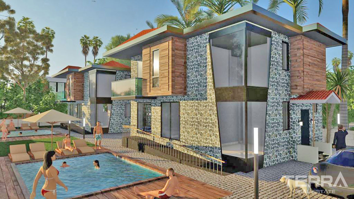 Bargain Villas with Private Garden & Swimming Pool in Üzümlü Fethiye - 51938