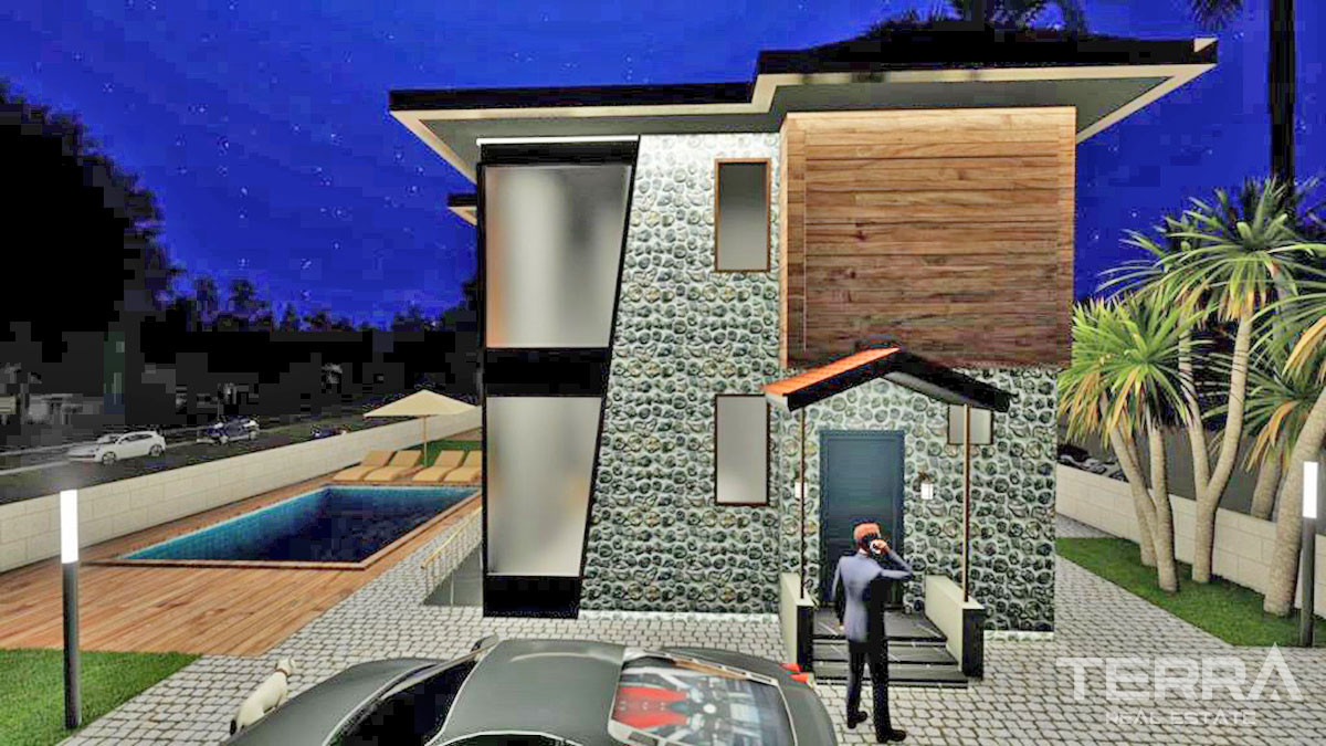 Bargain Villas with Private Garden & Swimming Pool in Üzümlü Fethiye - 51940