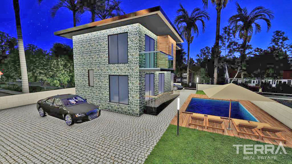 Bargain Villas with Private Garden & Swimming Pool in Üzümlü Fethiye - 51941