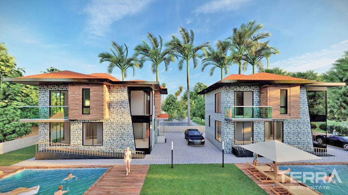 Bargain Villas with Private Garden & Swimming Pool in Üzümlü Fethiye - 51946