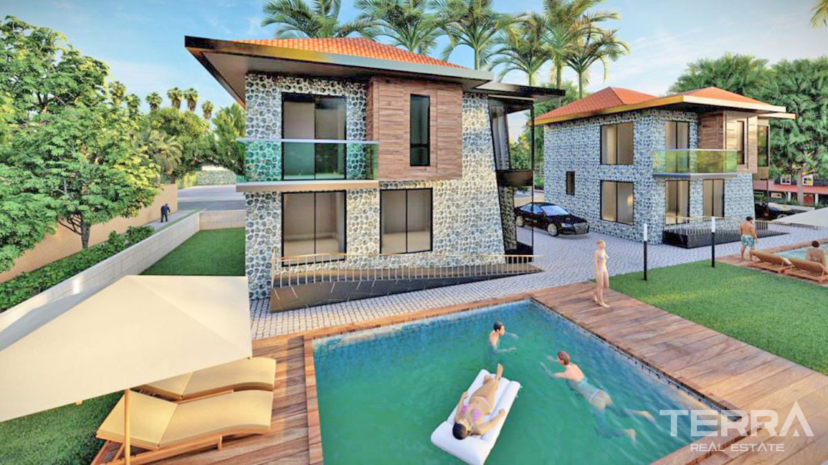 Bargain Villas with Private Garden & Swimming Pool in Üzümlü Fethiye - 51947