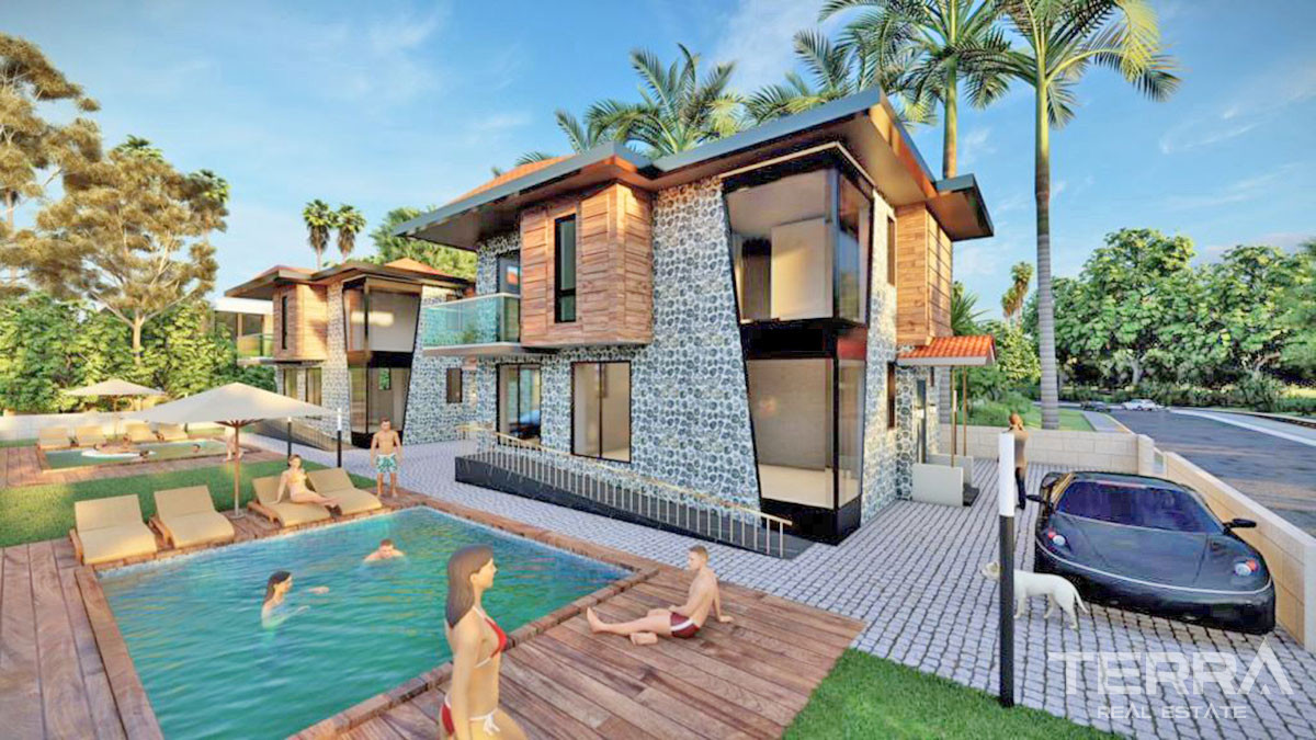 Bargain Villas with Private Garden & Swimming Pool in Üzümlü Fethiye - 51948