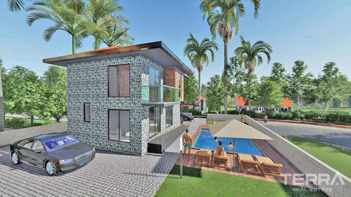 Bargain Villas with Private Garden & Swimming Pool in Üzümlü Fethiye - 51950