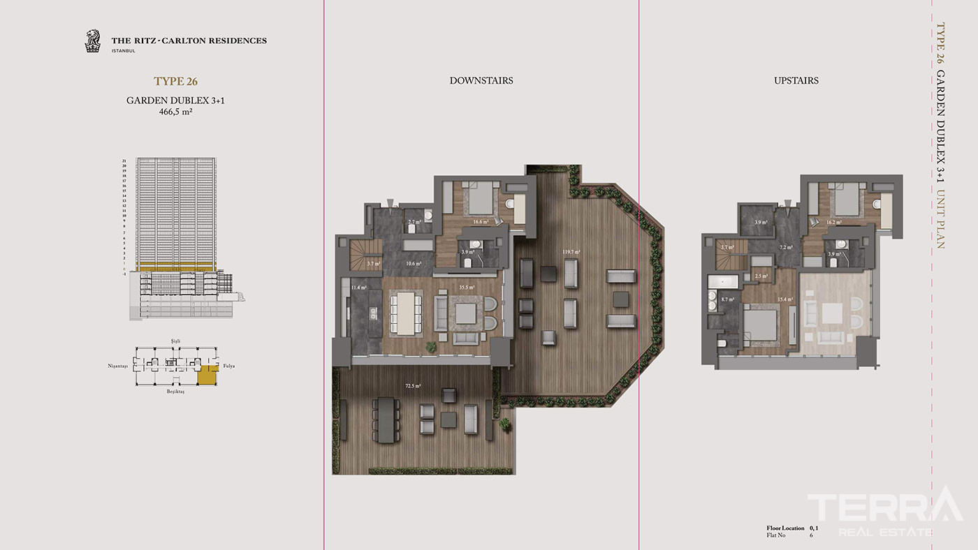 Şişli Apartments in One of the Most Exclusive Projects in Istanbul - 52098