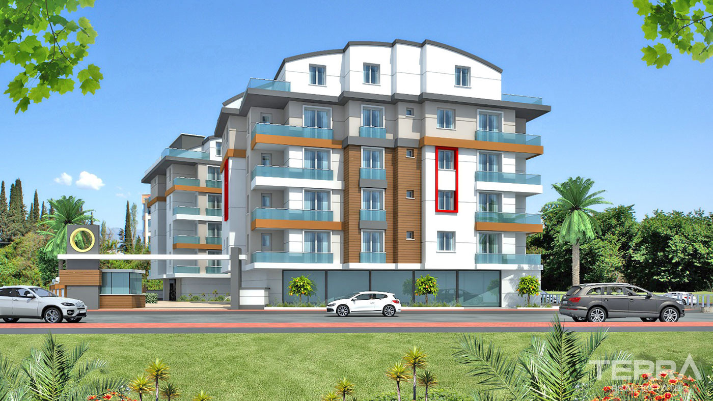 Luxury Apartments in a Residential Complex in Antalya Konyaaltı - 52584