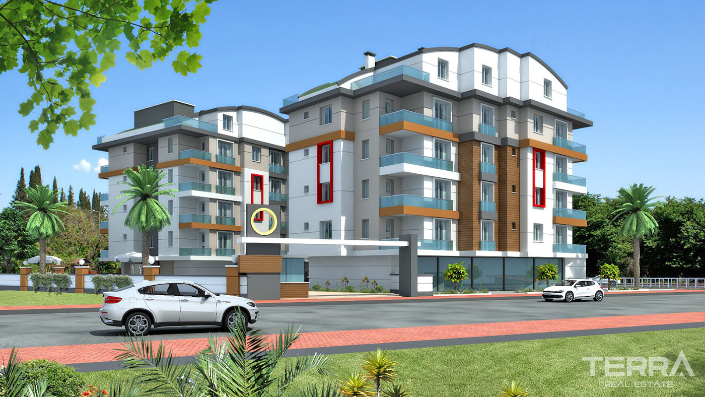Luxury Apartments in a Residential Complex in Antalya Konyaaltı - 52585