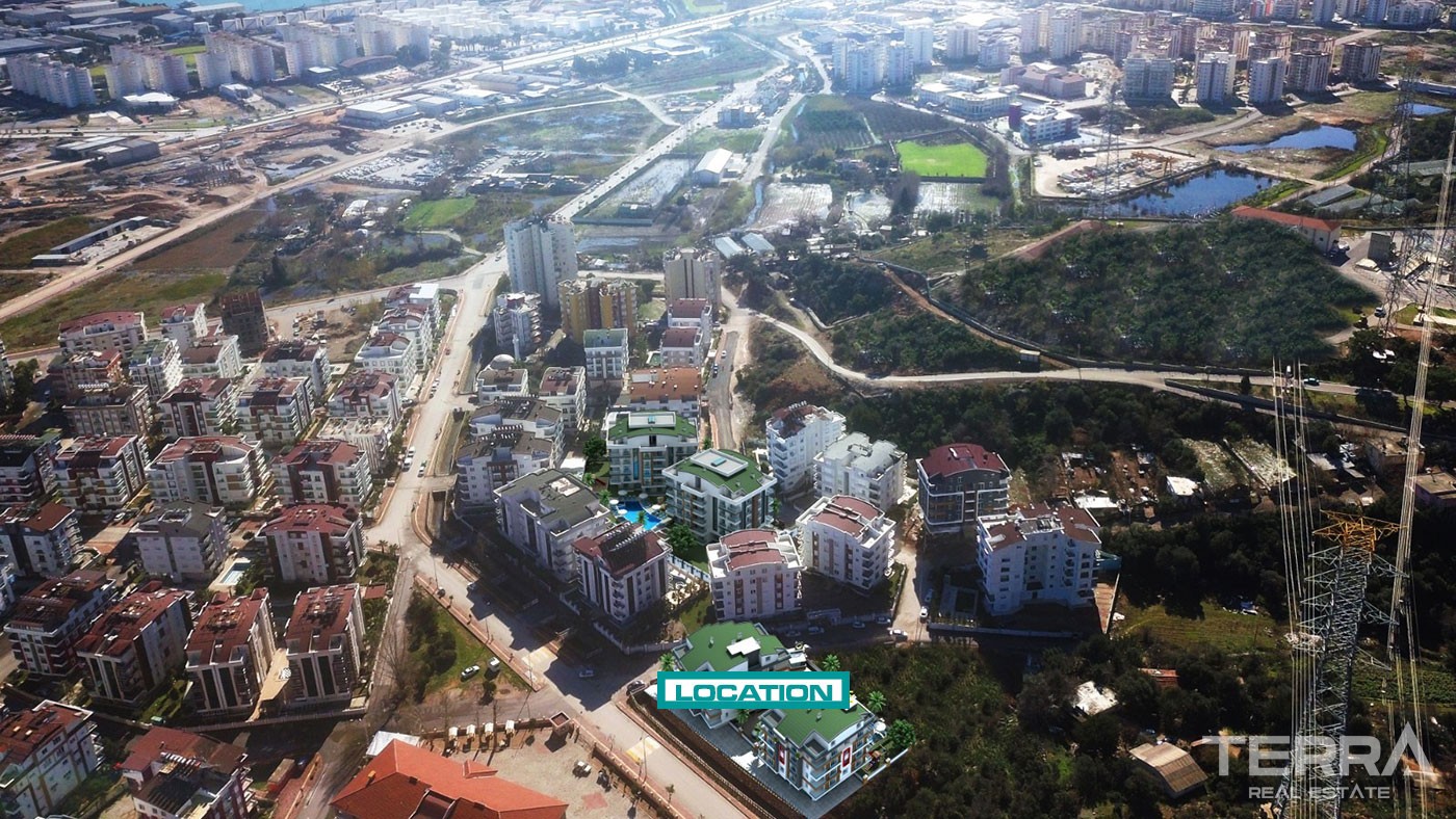 Luxury Apartments in a Residential Complex in Antalya Konyaaltı - 52591