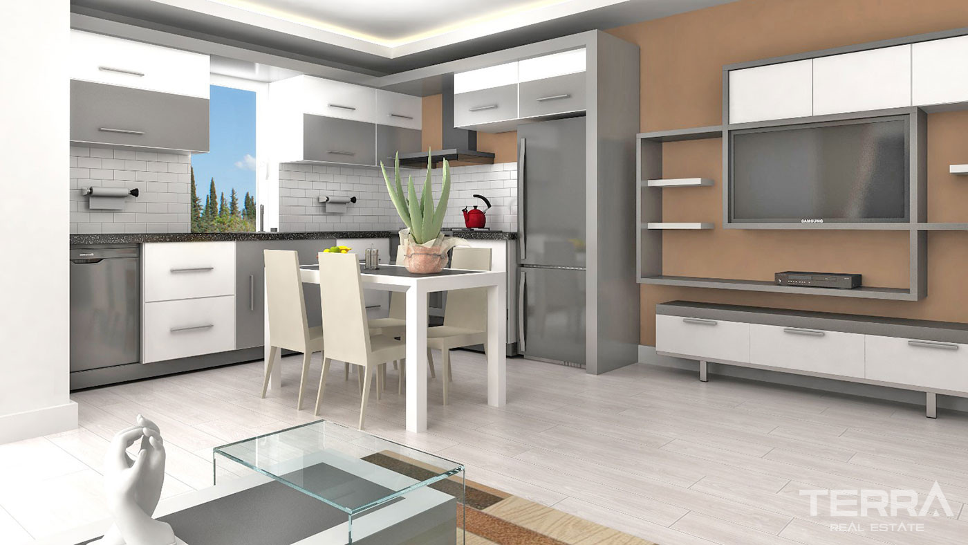 Luxury Apartments in a Residential Complex in Antalya Konyaaltı - 52592