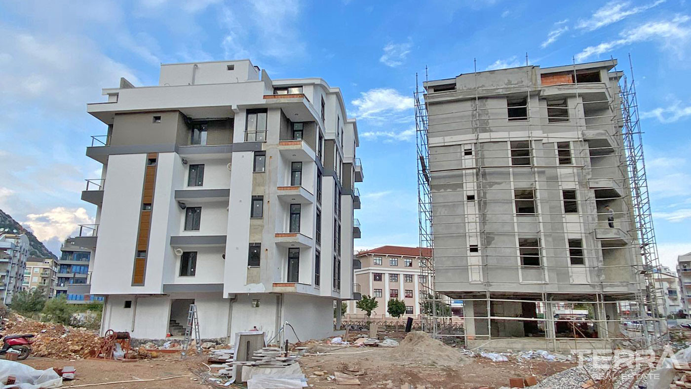 Luxury Apartments in a Residential Complex in Antalya Konyaaltı - 52613