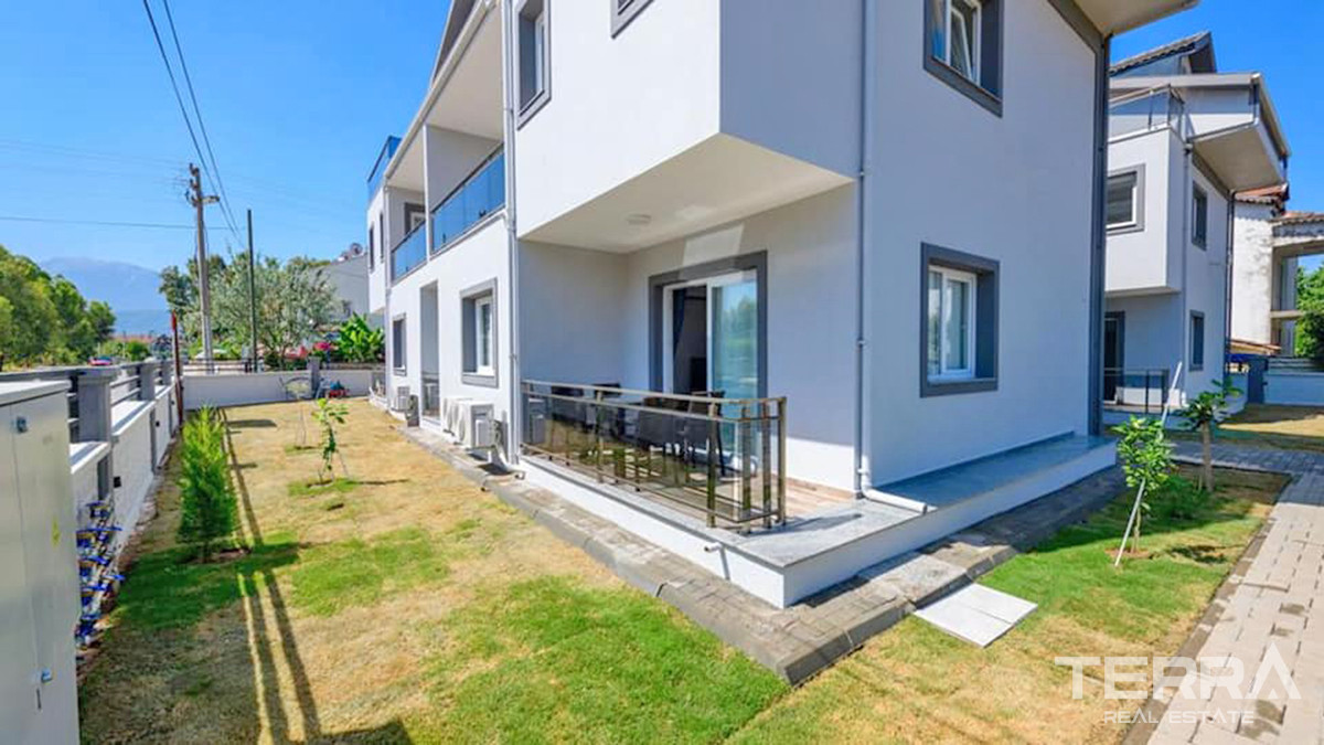 Newly Built Bargain Apartment with Shared Pool in Çalış Fethiye - 55537