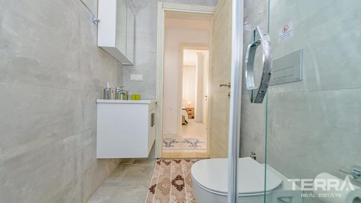 Newly Built Bargain Apartment with Shared Pool in Çalış Fethiye - 55542