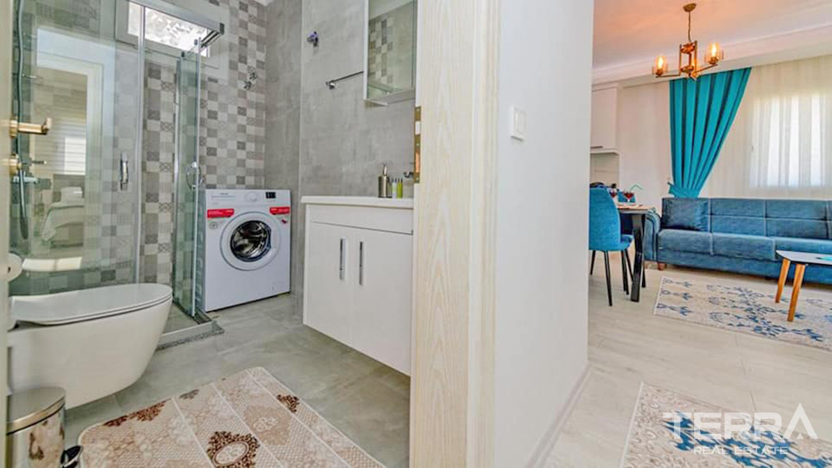 Newly Built Bargain Apartment with Shared Pool in Çalış Fethiye - 55543