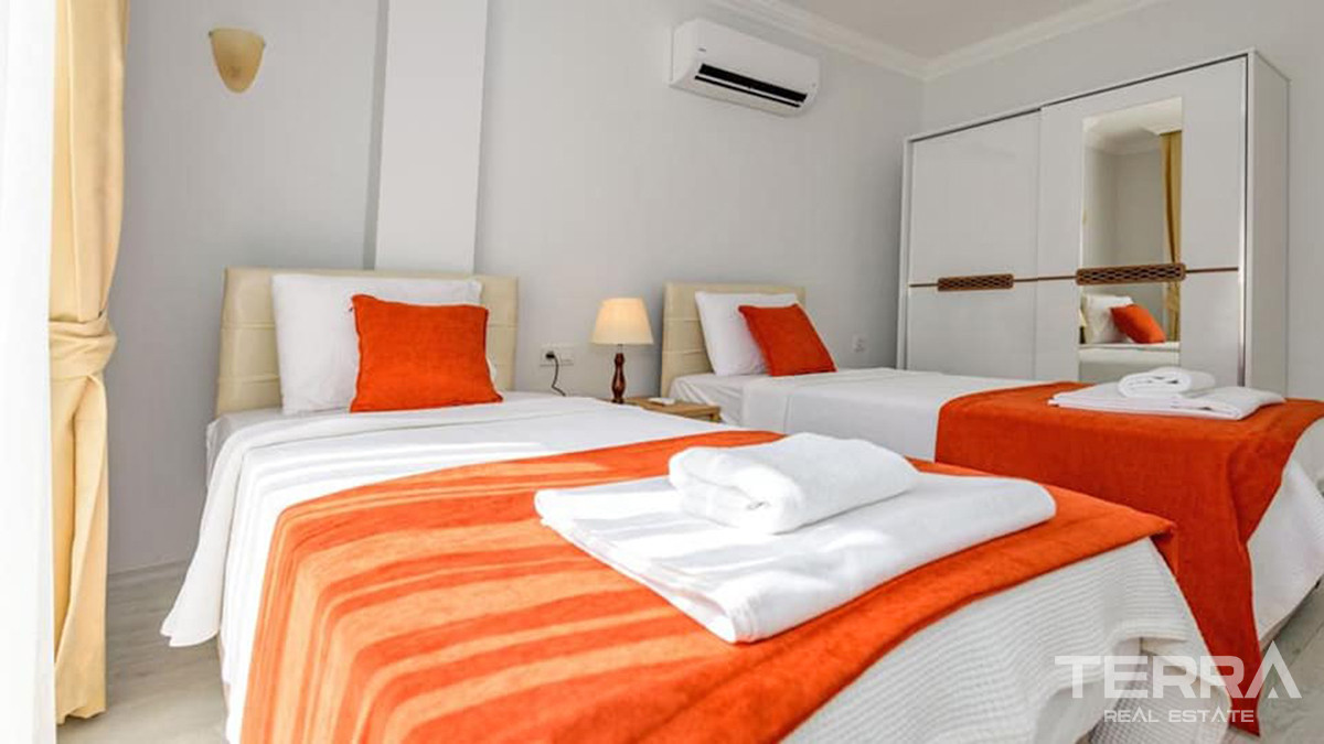 Newly Built Bargain Apartment with Shared Pool in Çalış Fethiye - 55545