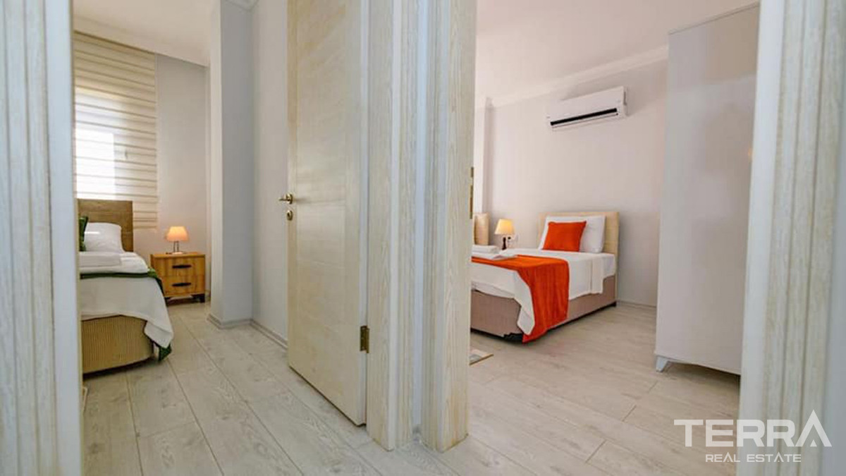 Newly Built Bargain Apartment with Shared Pool in Çalış Fethiye - 55546