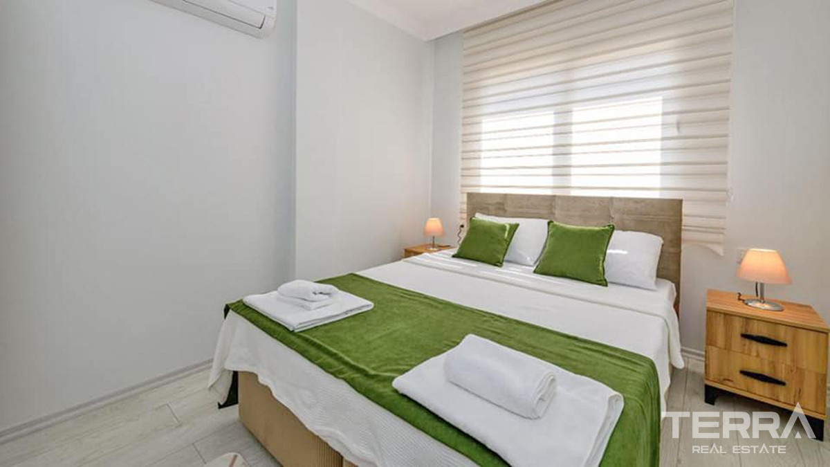 Newly Built Bargain Apartment with Shared Pool in Çalış Fethiye - 55547