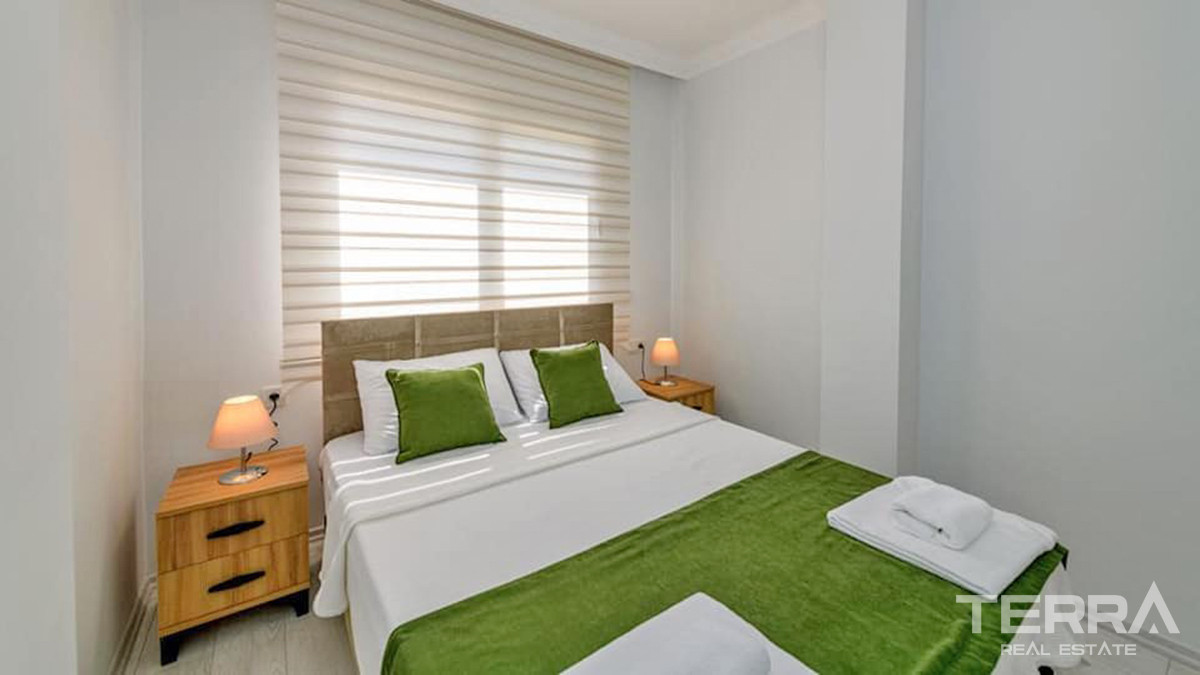 Newly Built Bargain Apartment with Shared Pool in Çalış Fethiye - 55552