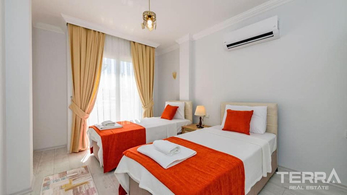 Newly Built Bargain Apartment with Shared Pool in Çalış Fethiye - 55554