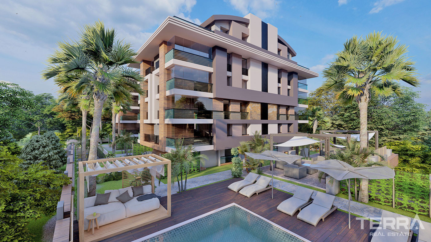 Luxury Apartments in Antalya Konyaaltı at Very Affordable Prices