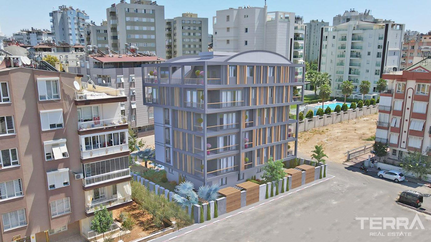 Appartements Modernes 500 m de la Mer à Lara Antalya - 52857