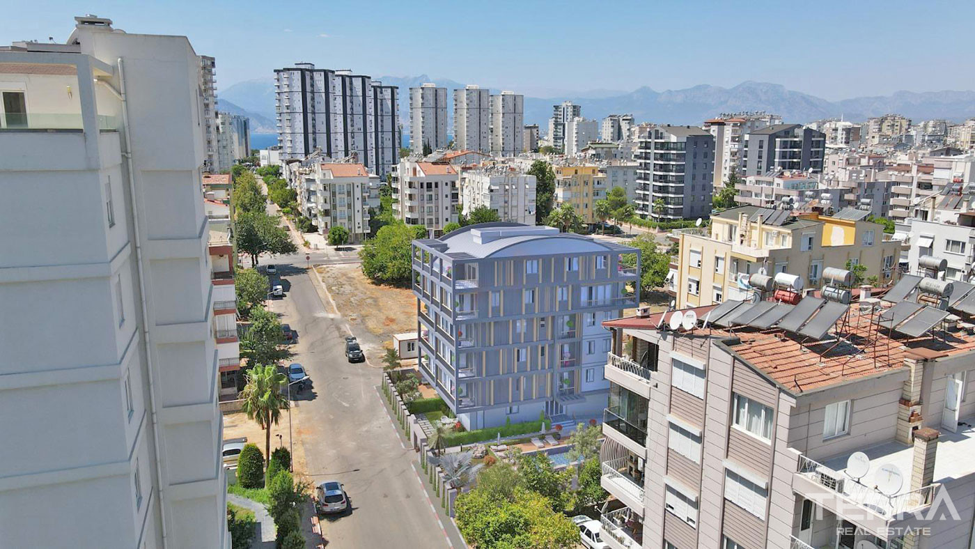 Appartements Modernes 500 m de la Mer à Lara Antalya - 52864
