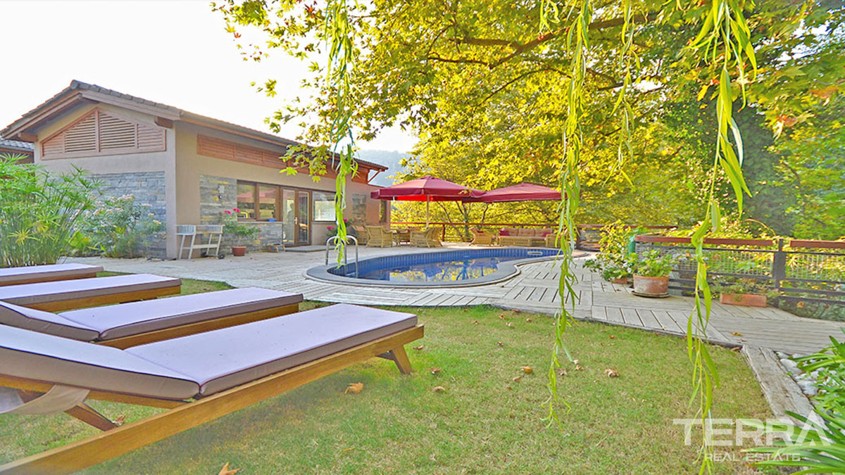 Fully Furnished Resale Villa in Forestry Inlice Göcek Fethiye - 53001
