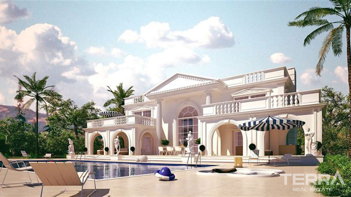 Exclusive Villa with Private Swimming Pool in Fethiye Üzümlü - 53098