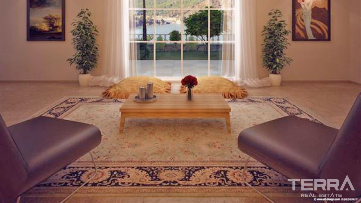 Exclusive Villa with Private Swimming Pool in Fethiye Üzümlü - 53104