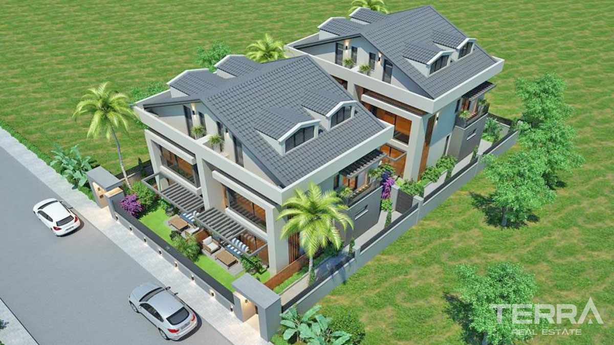 Partial Sea View Villa Close to Marina in Fethiye, Turkey - 53120