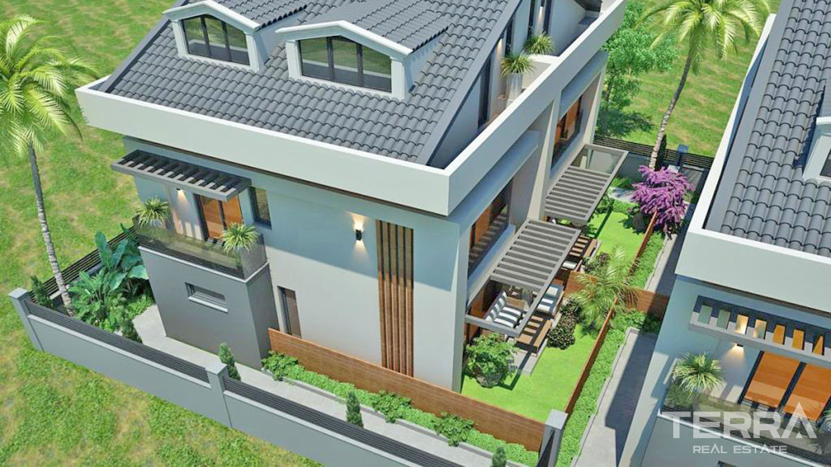 Partial Sea View Villa Close to Marina in Fethiye, Turkey - 53124